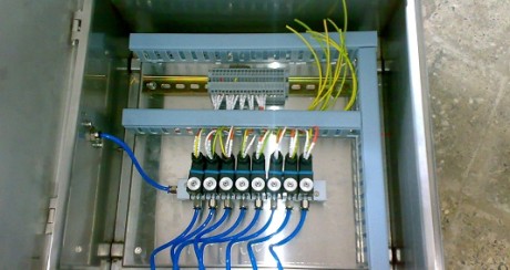 Solenoide Base Air/Liquid Purge Panel