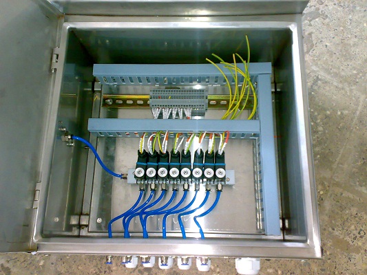 Solenoide Base Air/Liquid Purge Panel